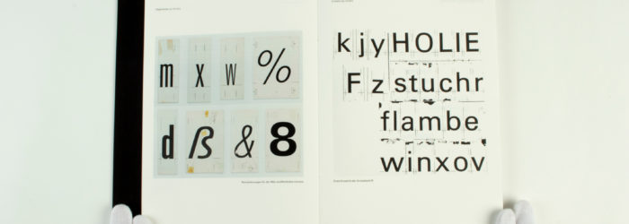 Typografie 2. Semester, Prof. Sybille Schmitz