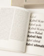 Katharina Hengster, Victoria Eckl Mediadesign Hochschule München. Typografie